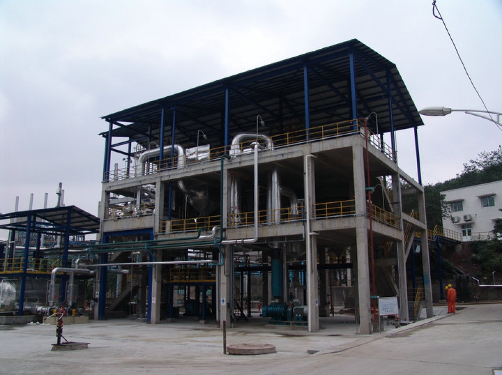 自主建設投資2000萬的1100m3、/年醋酸乙烯催化劑配制裝置