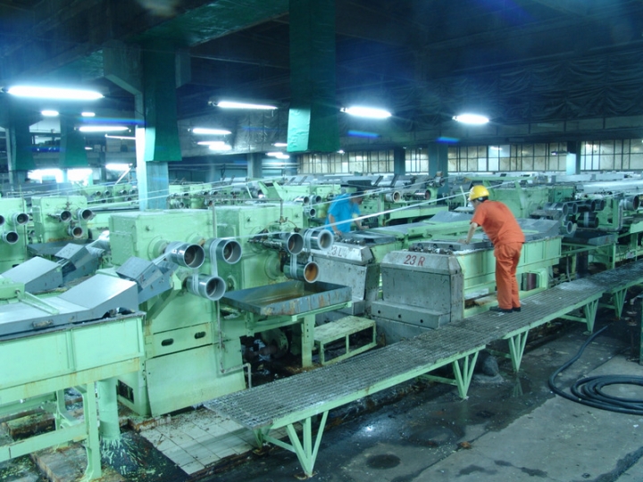 紡絲機(jī)檢修